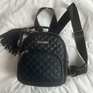 Black Steve Madden Mini Backpack - Never Used
